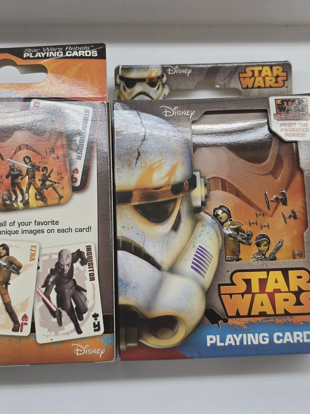 Disney Star Wars Stormtrooper Kids Playing Cards - White